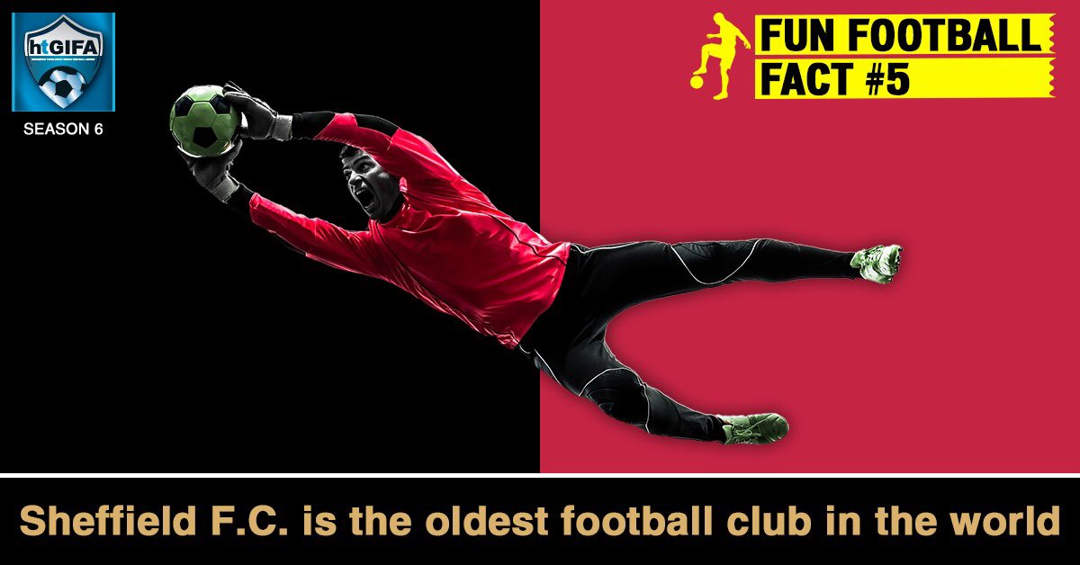 #HTGIFA #Football #funfact 5 👇🏻

Sheffield F.C is the oldest professional football club in the world and it was founded in 1857.
<a href="/SheffieldUnited/">Sheffield United</a> 
.
.
#footballers #FootballFever #footballtime #fifa #footballculture #FootballSeason #Soccerfans #footballfans #HindustanTimes