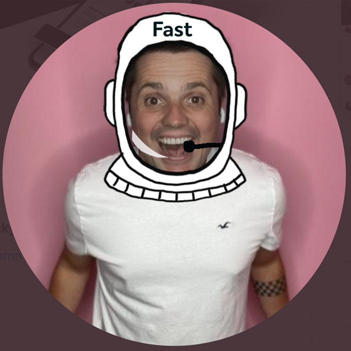 Reply to this tweet and we'll give your profile pic a Fastronaut helmet