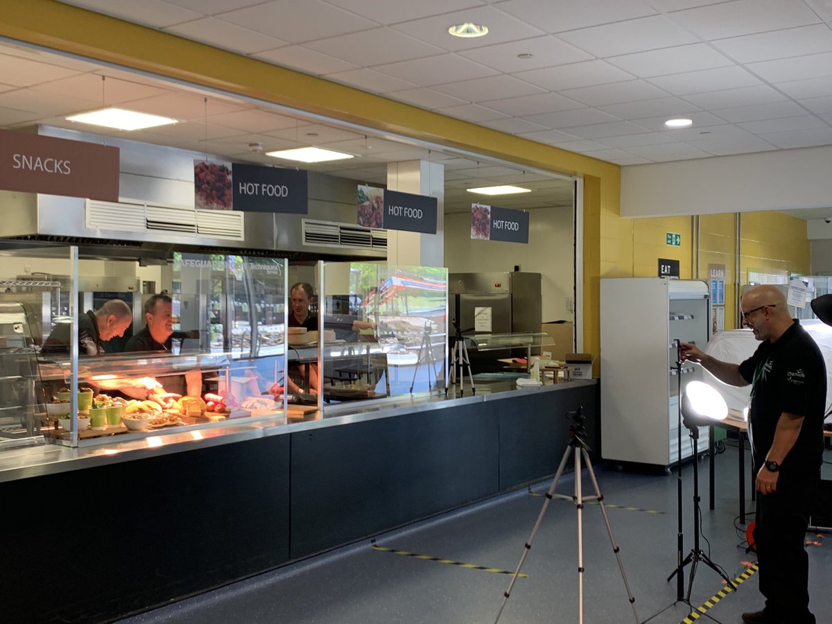 chefdanlucas's tweet photo. One Amazing day set up behind the camera ⁦@Chartwells_UK⁩ ⁦@TheSYKitchen⁩ ⁦@BigChefAndrew⁩ https://t.co/IbW7WyjzVK