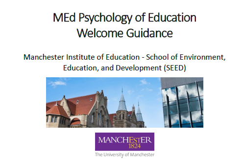 medpsyed's tweet photo. Get in touch if you are an offer holder but haven't received the MEd summer reading guide.  Suggested resources are provided that can be helpful in advance of starting the course. https://t.co/1xnCGxP9X1