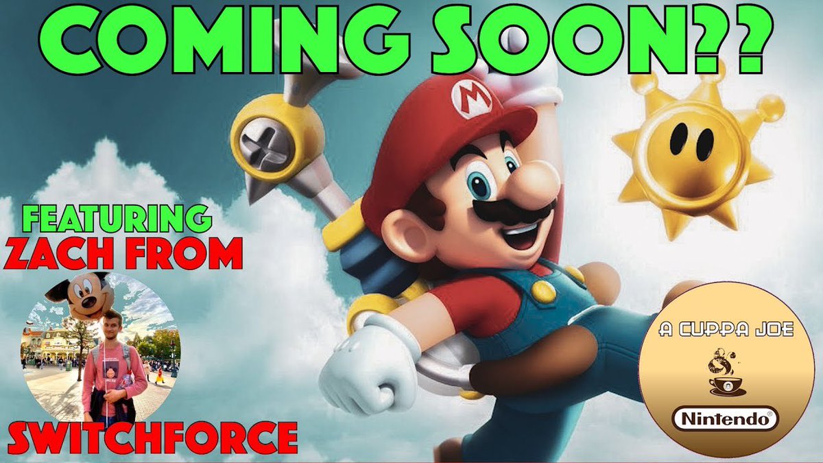 NintendoGurus's tweet photo. This week @seancapri couldn’t join me for a @CuppaNintendo so I called in my friend Zach (@GhostRobo ) from Switchforce to come have some coffee and chat about #Nintendo! 

https://t.co/nuOHLsuf4B

Apple Podcast: https://t.co/YoALk2v4Qo

Spotify: https://t.co/3lYI9QryQe https://t.co/rThYg1mtlK
