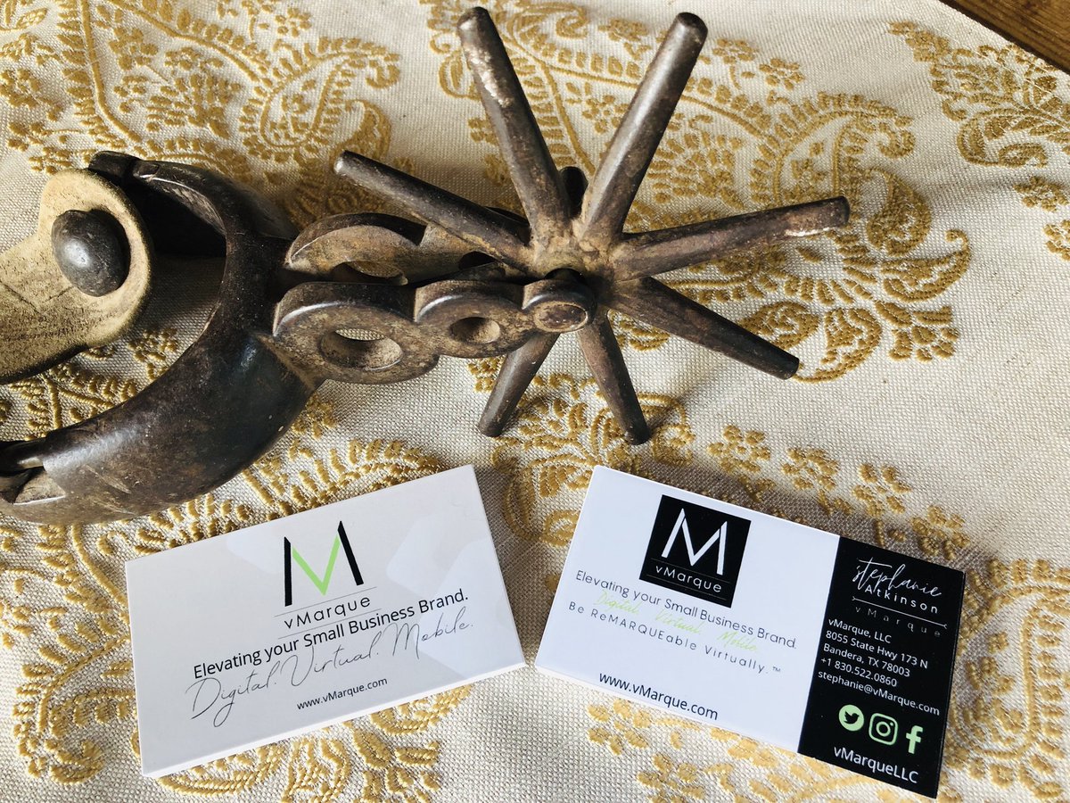stephatkins's tweet photo. Biz card have arrived for @vmarquellc designed by #vmarque and logo by our #GraphicDesigner Kimberly https://t.co/WpZSGRV7DG