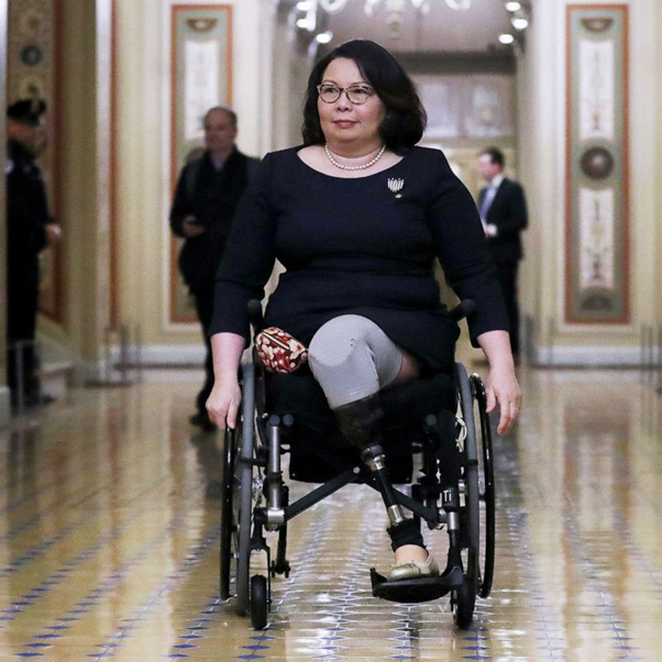 7/ Tammy Duckworth, 52 ans, Sénatrice de l’Illinois: origines (thaïlandaise) et parcours (vétéran de la guerre en Irak où elle a perdu ses jambes), charismatique, personnalité médiatique: l’Illinois n’est pas une Etat clé, prises de paroles "directes" et clivantes