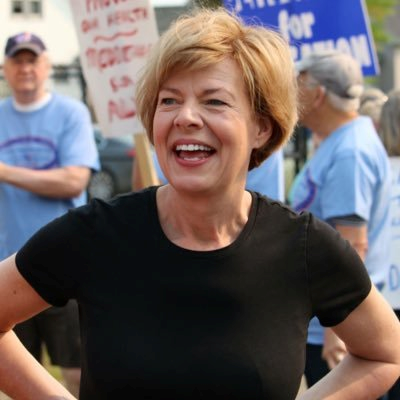 8/ Tammy Baldwin, 58 ans, Sénatrice du Wisconsin: bonne communicante, Etat clé pour l’élection (remporté de justesse par Trump en 2016), incarne la communauté LGBT et une ligne plutôt "à gauche" : manque d’expérience nationale, notoriété limitée