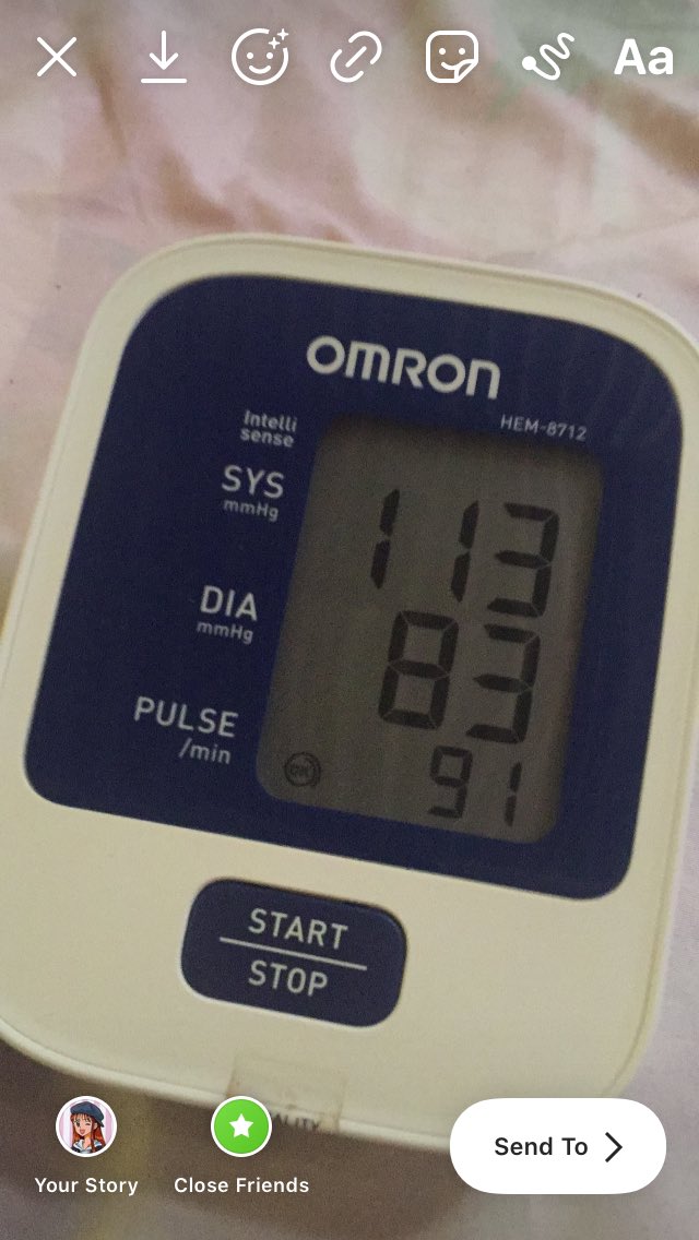 But today i'm not okay! I even drunk catopril (my dad's medicine to reduce high blood pressure)  but it wasn't helping bcs my heartbeats and blood pressure still unnormal. It went up and down uncontrollable since i was panicking. I can't count how many times i checked it.