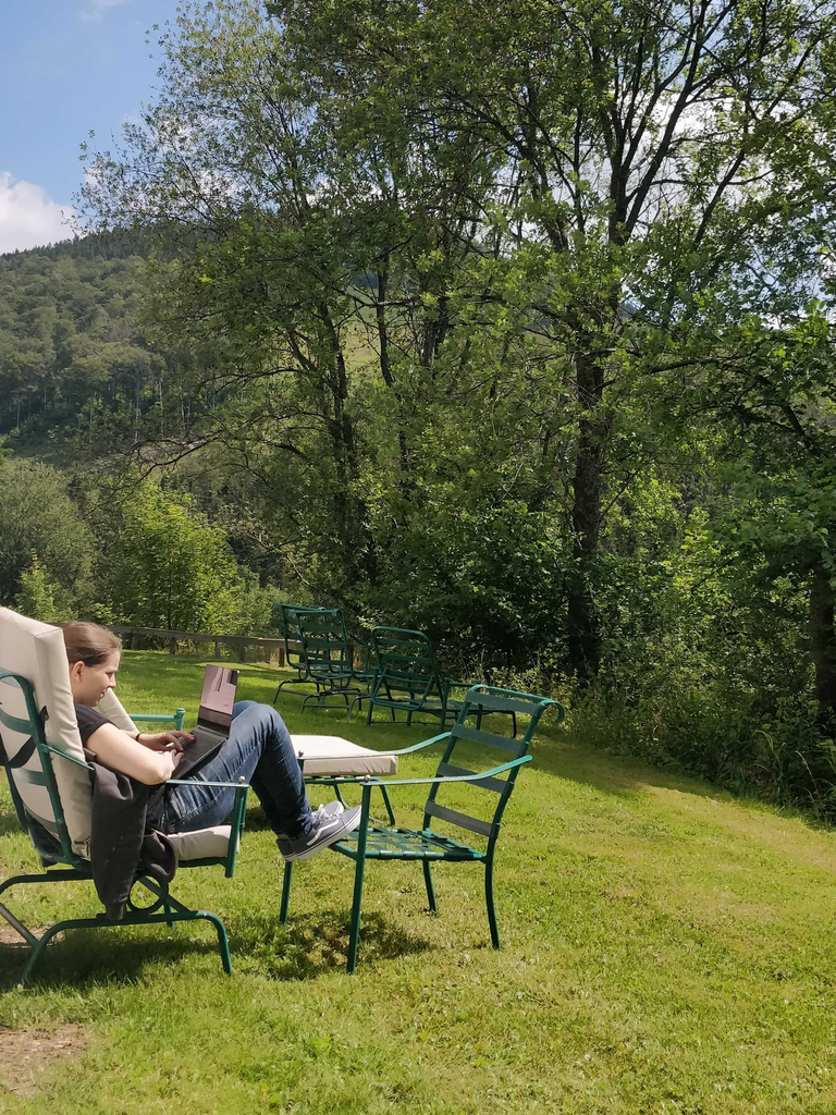 thegoodevilcom's tweet photo. Work&amp;Woods day 3! 🌲💻🌲💻

#sauerland #thegoodevil #workandwoods #indiegamedev #gamedev https://t.co/C1gwPq8Jtp