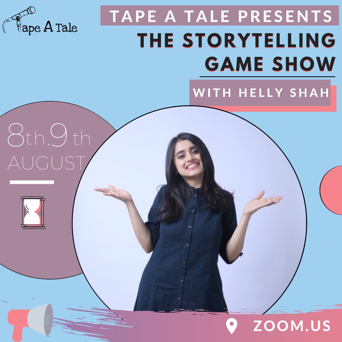 Hellooo y'all! I've been planning this for a while and finally super excited to share it! I'm hosting a game show!!! We'll be playing fun games around stories. So check it out and get your tickets: bit.ly/2Evgnme #storytelling #gameshow