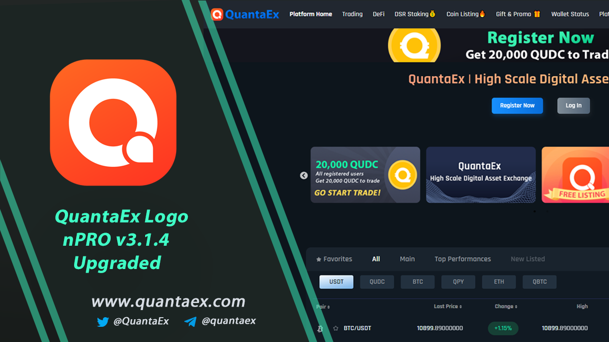 #QuantaEx #nPRO v3.1.4 successfully upgraded.
Visit: quantaex.com