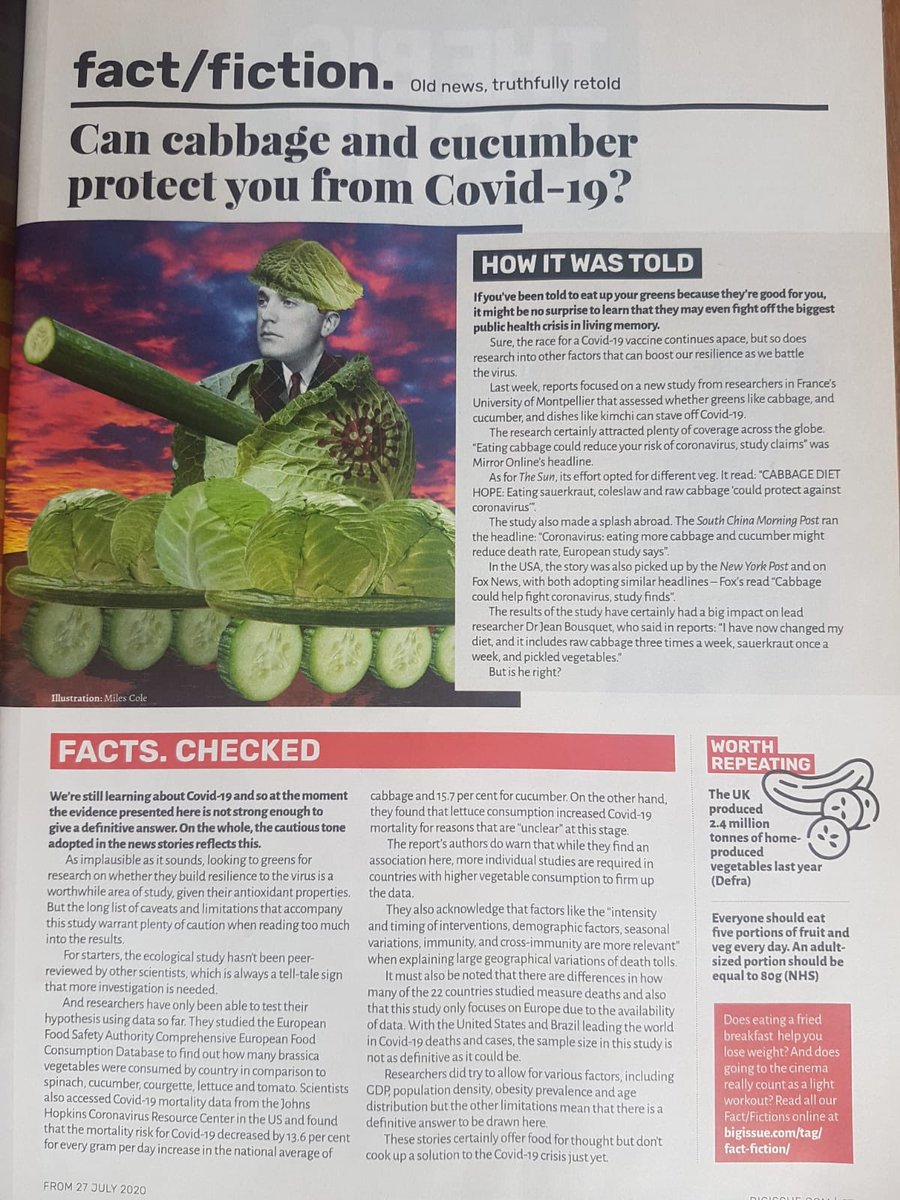 A recent article in the Big Issue looked at some research carried out by Montpellier University in France where it has been discovered that eating cabbage and other green vegetables can help reduce the risk of catching coronavirus. Yet another reason to eat more sauerkraut! 💚