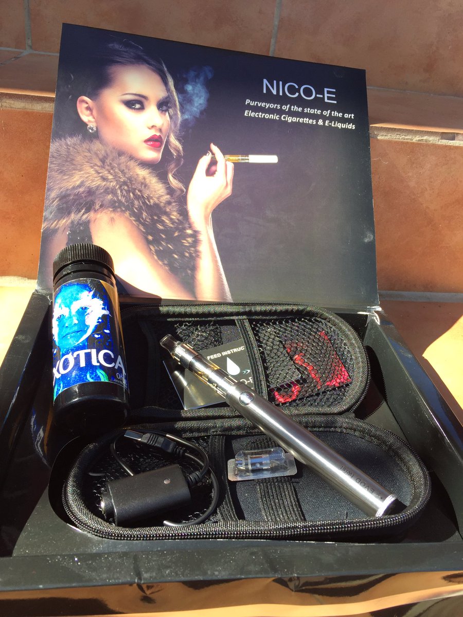 Hey TL. Im selling a Nico-E Vape/Eletric Cig. Comes with a full bottle of flavour, box, charger, extra clearomizer and pouch.