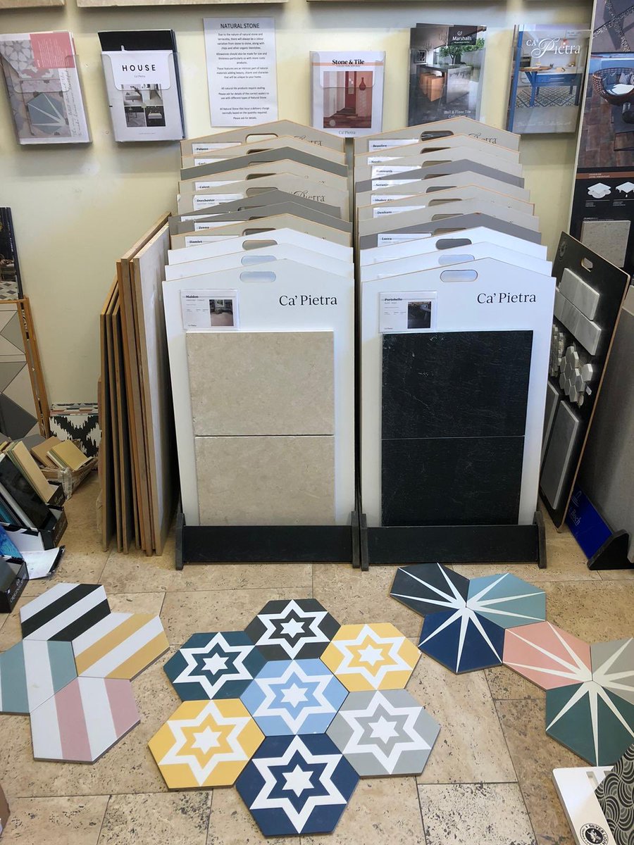 FreelandsTiles's tweet photo. Looking for an exciting way to transform a space? These Ca Pietra hexagonal Lilly pad tiles have been a huge hit with home owners and designers ✨ why not come down to our showroom today and look at our in store collection! 👟👁 #FreelandsTiles #sevenoakstiles #capietratiles https://t.co/WlwbTTneDb
