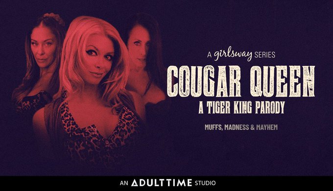 Who&rsquo;s seen the #TigerKing parody I starred in for @AdulttimeCom called #CougarQueen? As directed by beautiful<a href="/tag/tigerking"class="tags">#TigerKing</a><a href="/tag/cougarqueen"class="tags"><span>#cougarqueen</span></a>