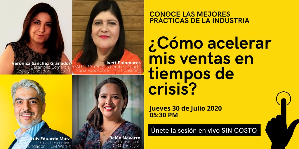 BelenNavarroP's tweet photo. 👋 Queremos compartir nuestras experiencias y como hemos logrado renovarnos en esta época hacia fuera y dentro de nuestras organizaciones. 
.
🚨 cupo limitado
.
👉Regístrate aquí: 
https://t.co/ECLkSoQUee
. https://t.co/gvdPN7L5mw