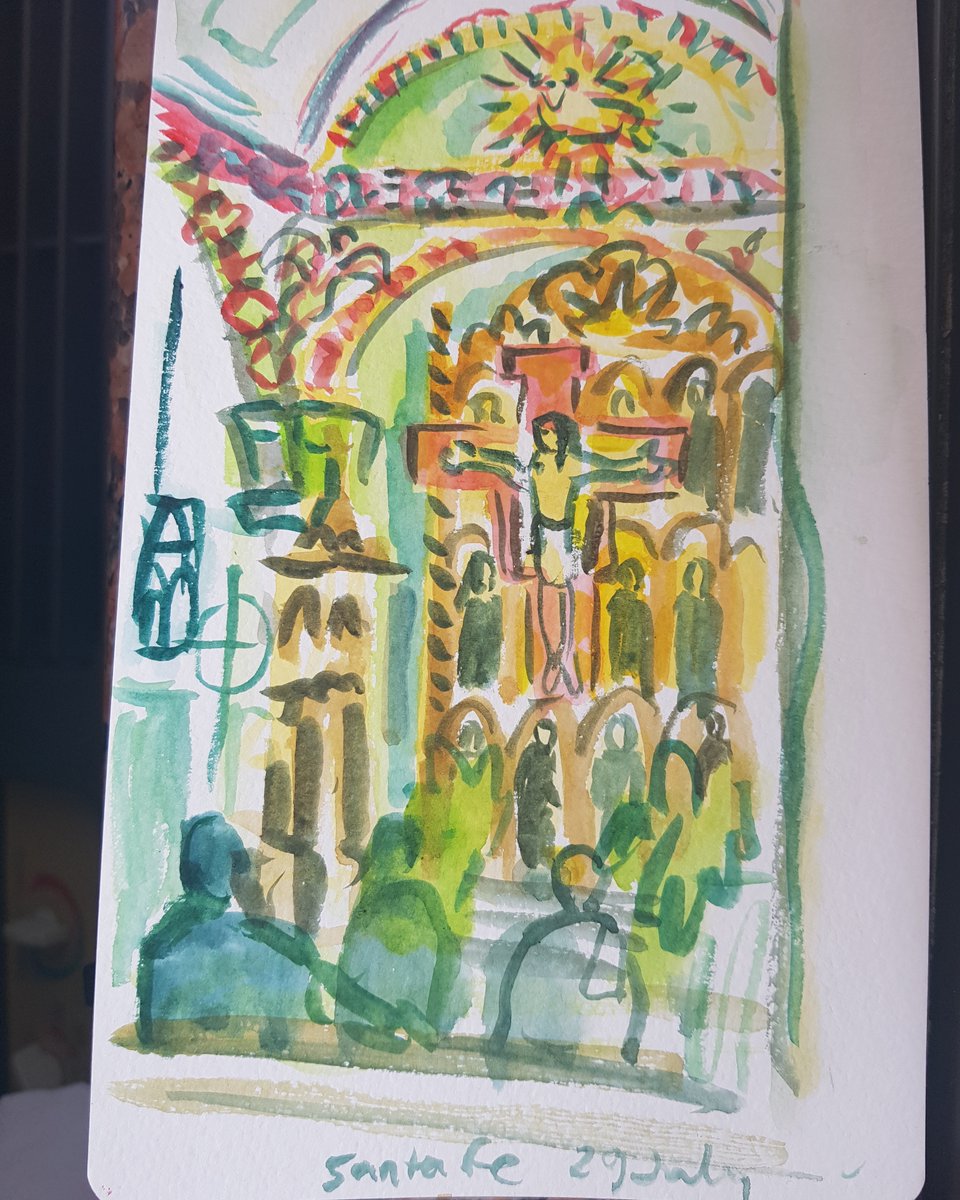 19/07/29A day spent exploring downtown Santa Fe. Including the beautiful Georgia O'Keeffe museum.  #MLB  #DiamondsOnCanvas  #AndyBrown