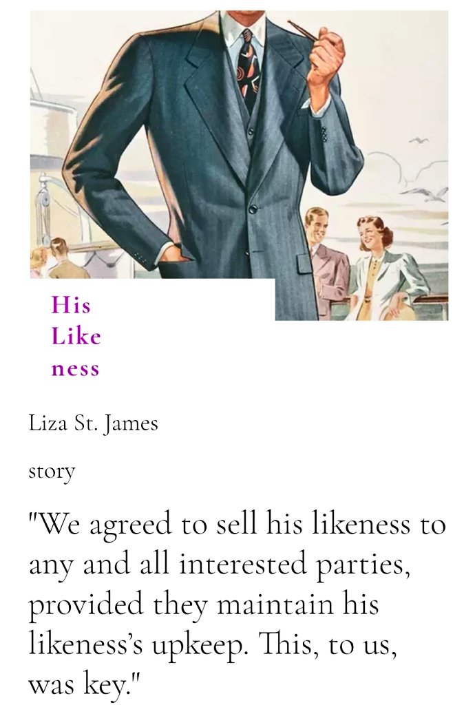 Hindsight_Mag's tweet photo. Notice the light seeping through your window, retrieve your reading glasses from your nightstand, and begin your day with a story by @lizastjames 

https://t.co/D8i4Pdczi7 https://t.co/XVtsLX3tia