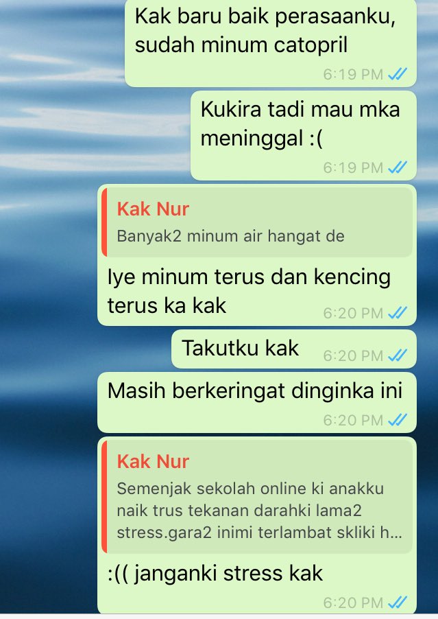 My sister at work is the one who i told about my condition today :") she is really kind and funny tho. Making me less stress hahaha she said that i shouldn't eat too much bananas bcs i'll turn into a monkey  i wanna smack her hahah.