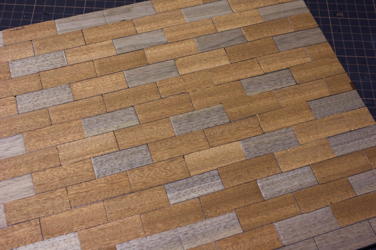 ট ইট র ほっぱー 今回も壁 床にはスチレンボートを使用 壁紙は100均の補修用壁紙 床板は2種類の樹のシートを貼り合わせて再現してみました