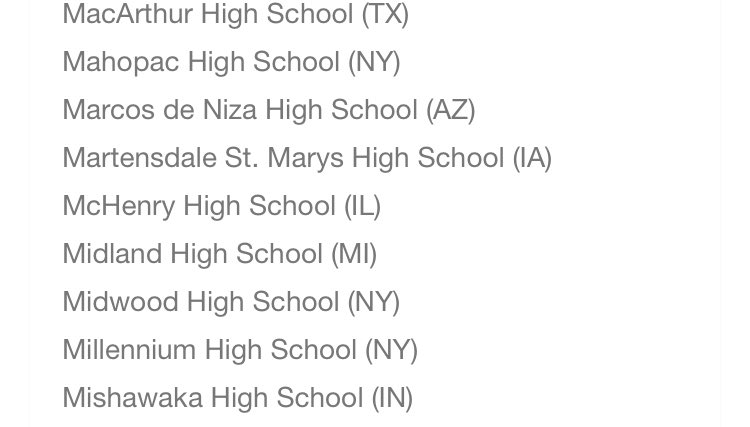 mstmbaseball's tweet image. We have been awarded the 2019-20 ABCA Team Academic Excellence Award. 143 high school teams were recognized nationally and only four in Iowa.