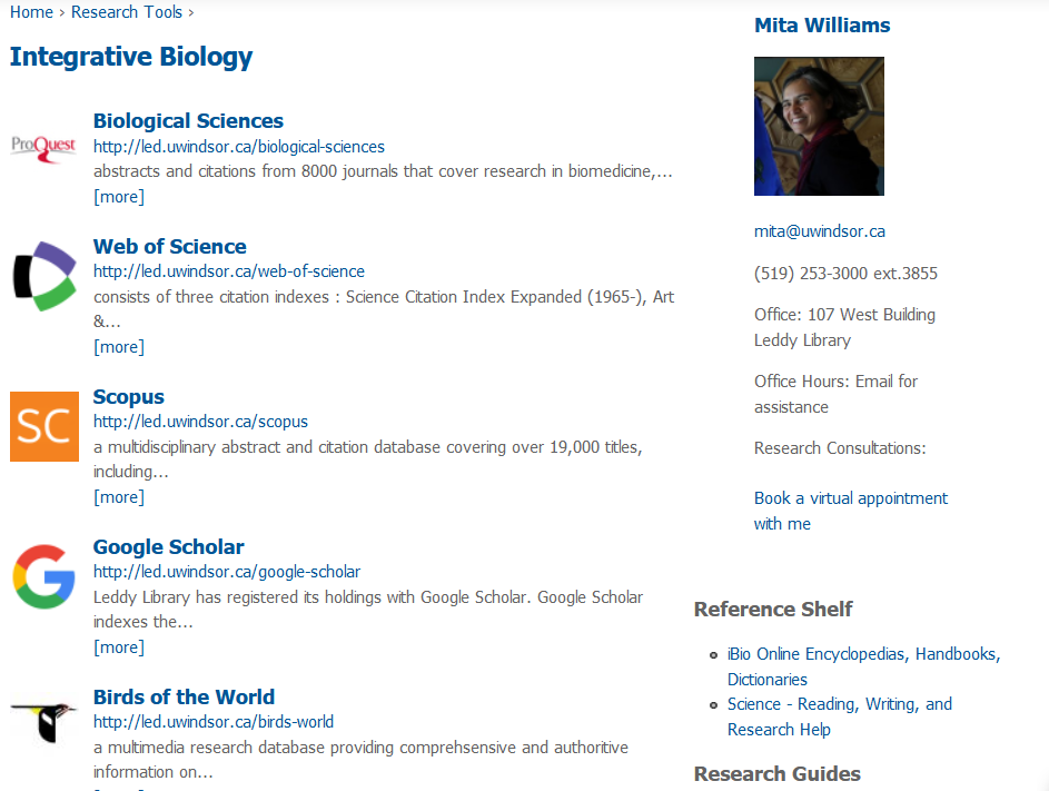iBioLeddy's tweet photo. Did you know? The Leddy Library has a page dedicated to showcasing the resources supporting Integrative Biology: https://t.co/ca4zxJW4Jd https://t.co/RxEmiC6AAh