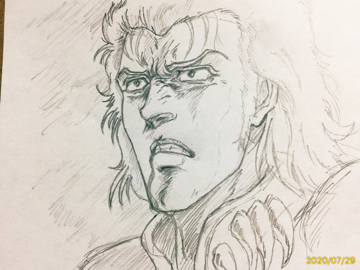 ♫かなわぬ夢をLONG LONG TIME
 ハートにしまいこんで♫

劇場版のレイ。
感じ、出て来た〜(*≧∀≦*)?
#北斗の拳 