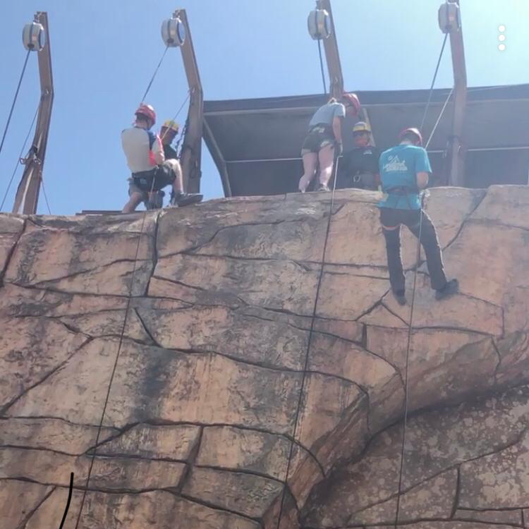 Day 10. 
More jamboree activities today. Some of us did the sustainability tree house and and enjoyed the end of the days without rain! Did you visit the tree house? #uk24wsj