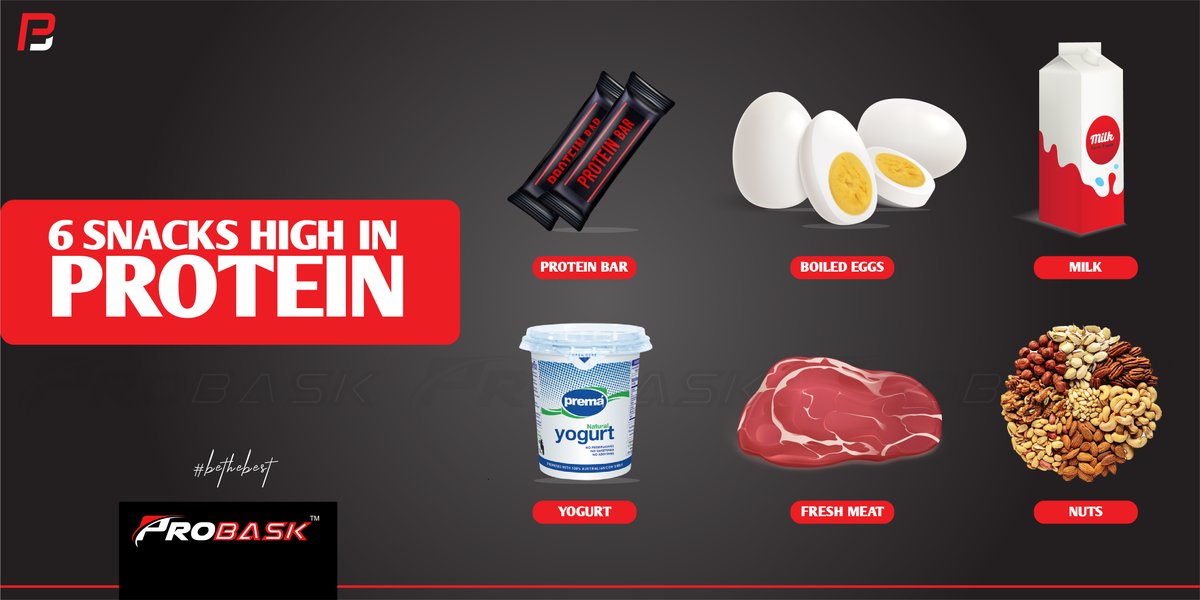 theprobask's tweet photo. If you live on your toes, you would know how hard it is to maintain a healthy diet. Here are a few snacks high in protein.

Comment your favourite snack below.

 #bethebest #probask #snack#6pack https://t.co/0t2QBJAZjN