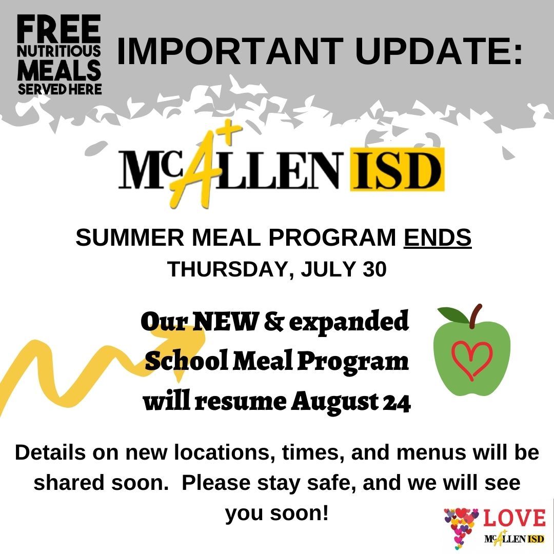 McAllen ISD tweet media