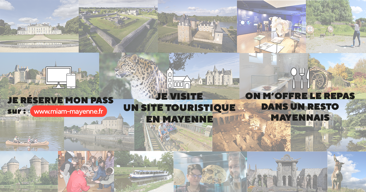 mcommemayenne's tweet photo. Nouveaux bon disponibles dans vos sites touristiques préférés ! 🖥️ Réservez votre pass sur https://t.co/M0cNrvCOX3 🏦 Visitez un site touristique 🍽️ On vous offre le repas dans un resto mayennais #lamayenneacroquer #mcommemayenne @lamayenne https://t.co/L9uAifPPMl