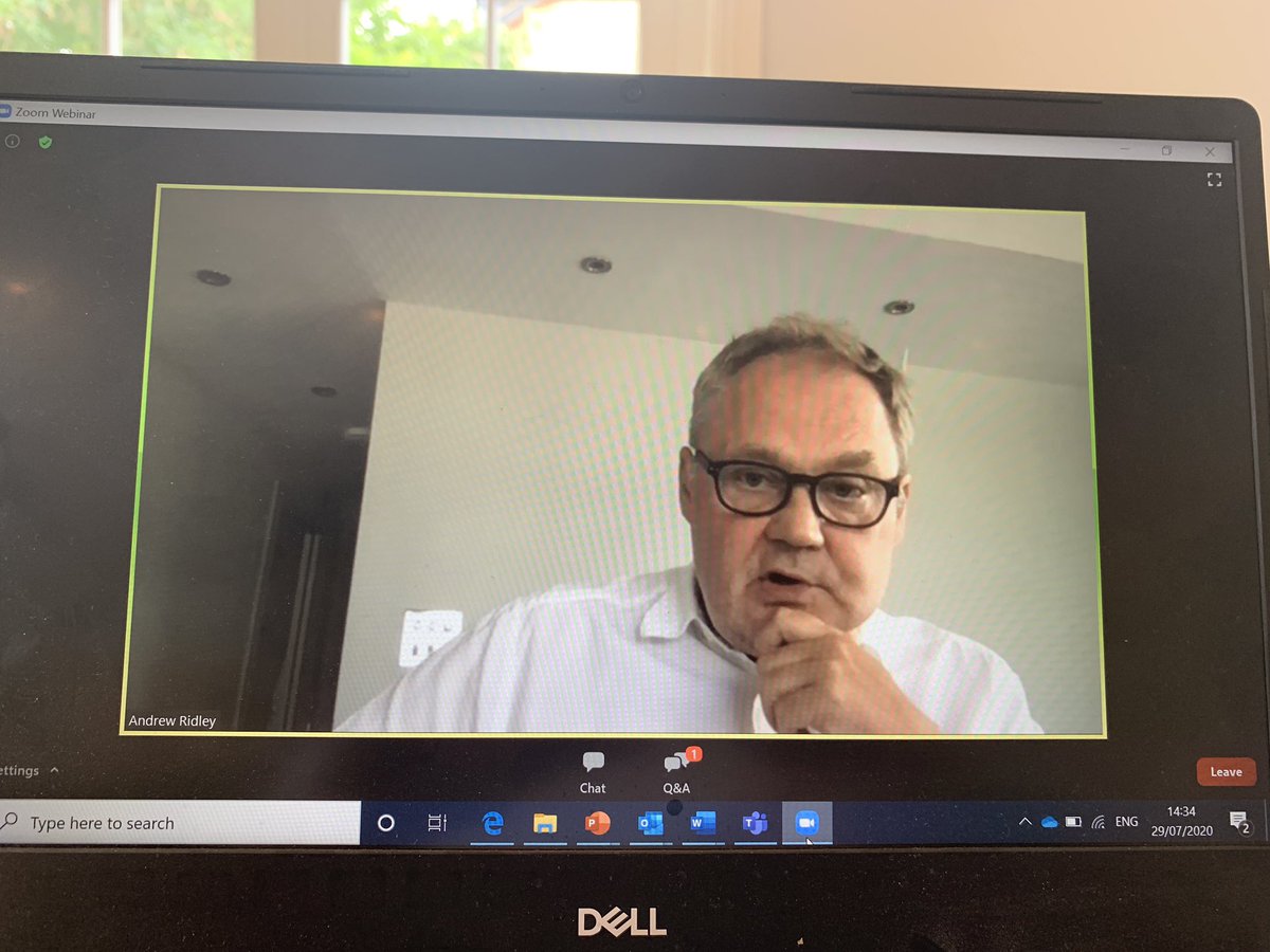 DanielReynolds4's tweet photo. Excited to be at @NHSConfed @NHSProviders first virtual Community Network event - starting with network chair @CLCHAndrew reflecting on #COVID__19 and the unprecedented last few months for the health and care system #nhscommunityservices https://t.co/S0KHPrSg1p