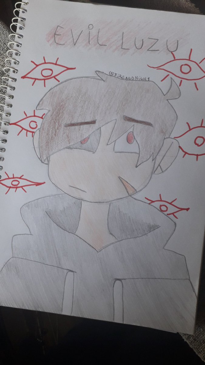 FireandNight1's tweet photo. @LuzuGames , Holi!!, e hecho un dibujo de Evil luzu❤, y bueno espero les guste, espero lo veas luzu owo, un saludito chicos nwn👋🏻❤ 
#karmaland4
#luzu  #willyrex #auronplay #vegetta777 #alexby11 #lolito #mangel #xfarganx #hermandadoscura #fanart 
•
•
•
•
#QuedateEnCasa https://t.co/yLp4yzoUD9
