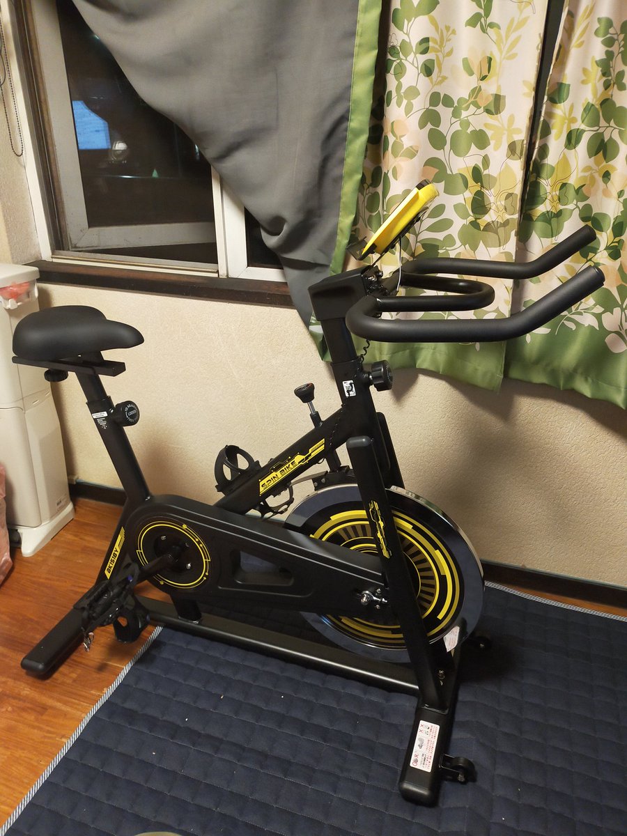 シマシカ というわけでスピンバイクを買いました アルインコのbk1518ってやつ ダイエット頑張るぞぅ その前に靴必須なので室内用に何か買わなきゃ T Co Kfu4rxn3y8 Twitter