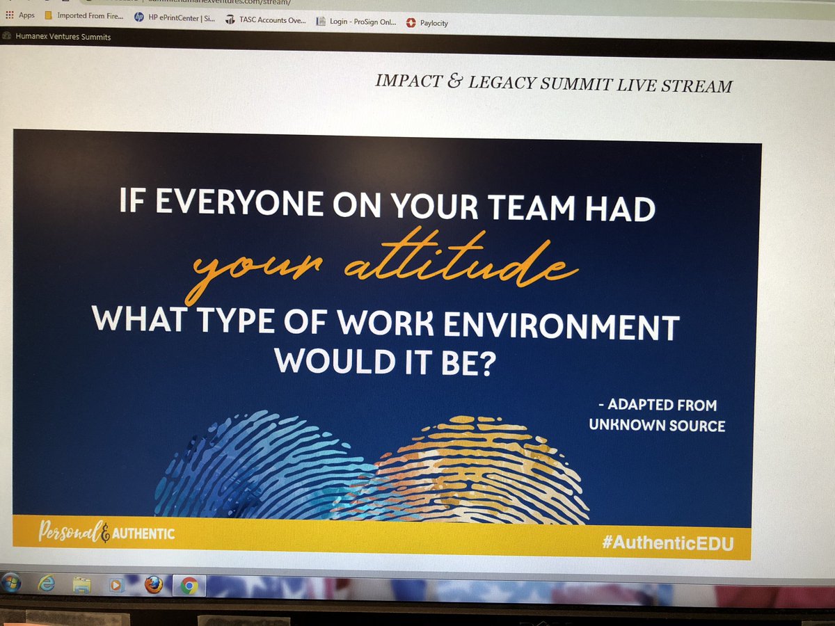 drmadler's tweet photo. Amazing how the power of one can impact the team! #hvxsummit @Humanex https://t.co/cQIuxIRJg9