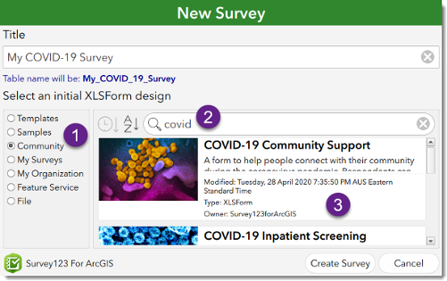ArcGIS Survey123 tweet media