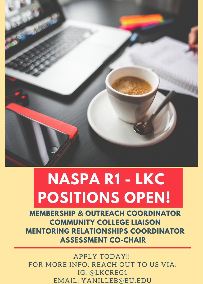 NASPA Region I LKC tweet media