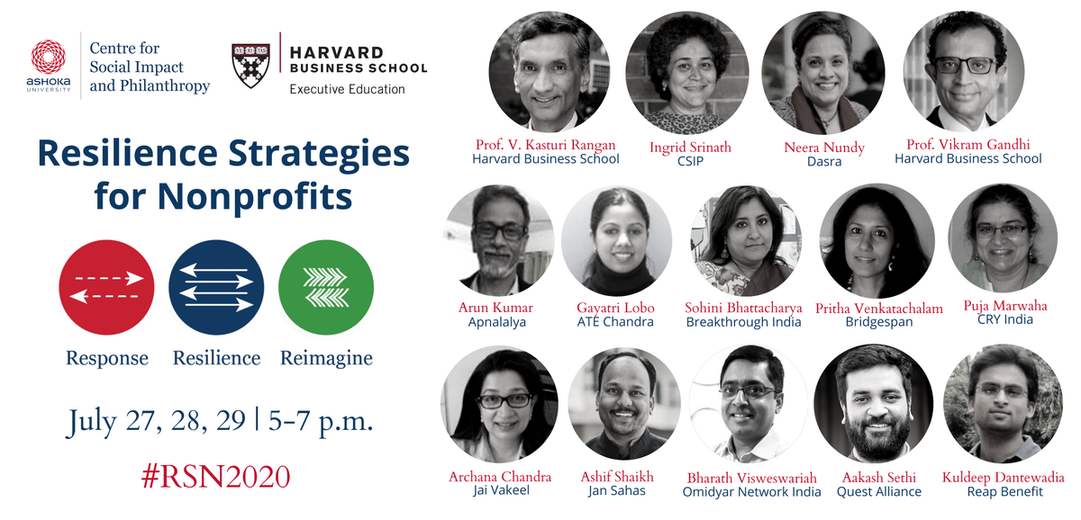 AshokaCSIP's tweet photo. That's a wrap on #RSN2020! Thank you to our incredible faculty, panelists, participants. We'll be sharing and incorporating learnings in the weeks and months ahead. Watch this space and https://t.co/fjJCYc9BM4. https://t.co/keA9gUwgao