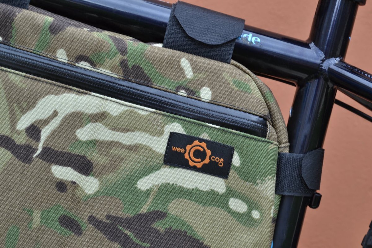 weecog's tweet image. Custom frame bag in it’s new position.... weecog.co.uk #STpremier #mtb #mountainbiking #biking #cycling #cyclinguk