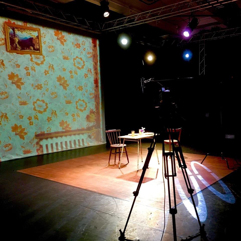 FESTIVAL COMPANY SHOOT NEWS!

We are half way through shooting Festival Company's reformatted-for-the-TV-studio version of Ahrens and Flaherty's 'A Man of No Importance' and it's going well! Congratulations to the actors who have already shot their scenes and returned home!