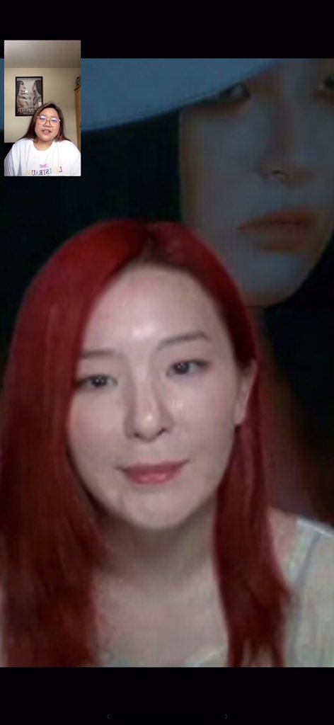 mrlbdyc's tweet photo. just a few interactions (??) with red velvet 

1. seulgi liked my post sa lysn 
2. got in sa star chat event ni yeri
3. one on one video call with seulgi 😭 https://t.co/3v2qz3O57r