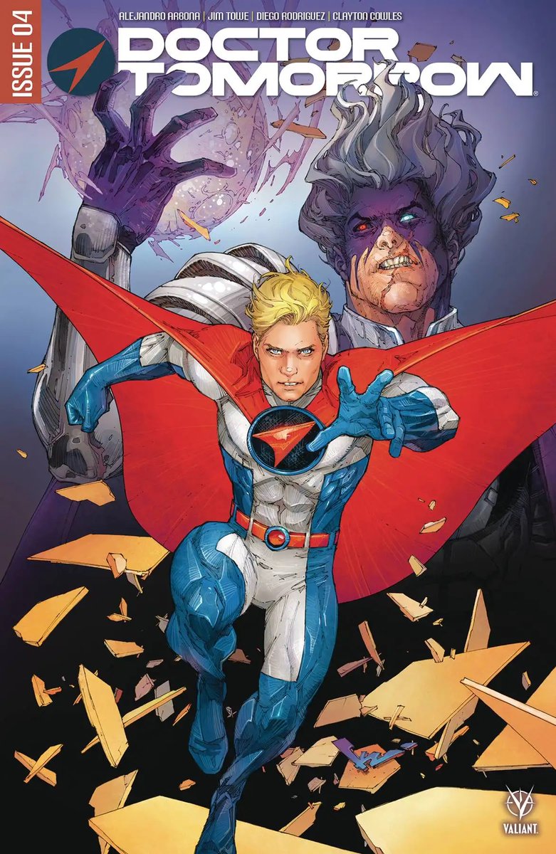 Jideobi0's tweet photo. By the end, I felt more confident in saying that we have gotten somewhere good in the story. Review: Doctor Tomorrow #4 https://t.co/0ouZgDj5XB @ValiantComics #DoctorTomorrow #Comics #NCBD https://t.co/2Y9vsXTw3y