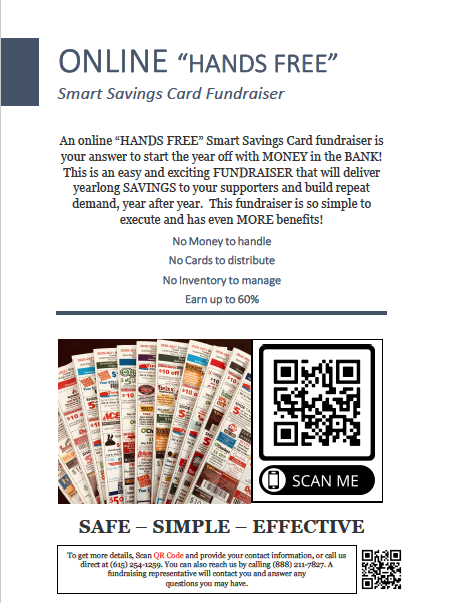 SmartCardTN's tweet photo. SMART CARD FUNDRAISING GOES ONLINE!!!  UP TO 60% PROFIT FOR YOUR TEAM! @wcsFHSHoops @TheFHSAthletics @FHSRebels @wcsPHSathletics @wcsFHSHoops @wcsFHSHoops @wcsFHScheer @wcsFHScc @wcsFHStc @wcsFHSjw1 @wcsCHSAthletics @wcsCHSwrestling @wcsCHS https://t.co/SByxA4FPFT