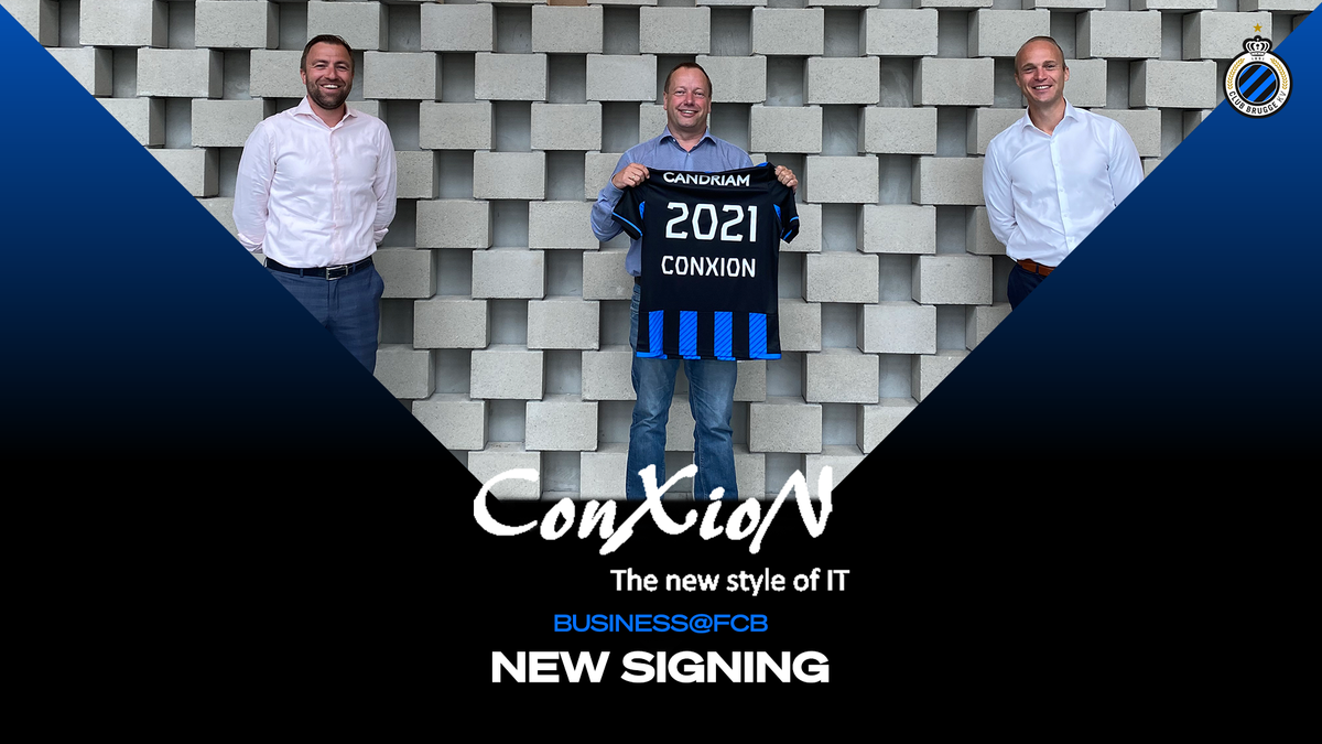 ClubBrugge's tweet photo. Business@FCB: New Signing! 📝

Club Brugge en @CXNbe, het moderne West-Vlaamse ICT bedrijf, bouwen verder aan de toekomst. 💪🏻#BluvnGoan

Meer | https://t.co/JL96Fd9sqU https://t.co/ihnYfpZXlg
