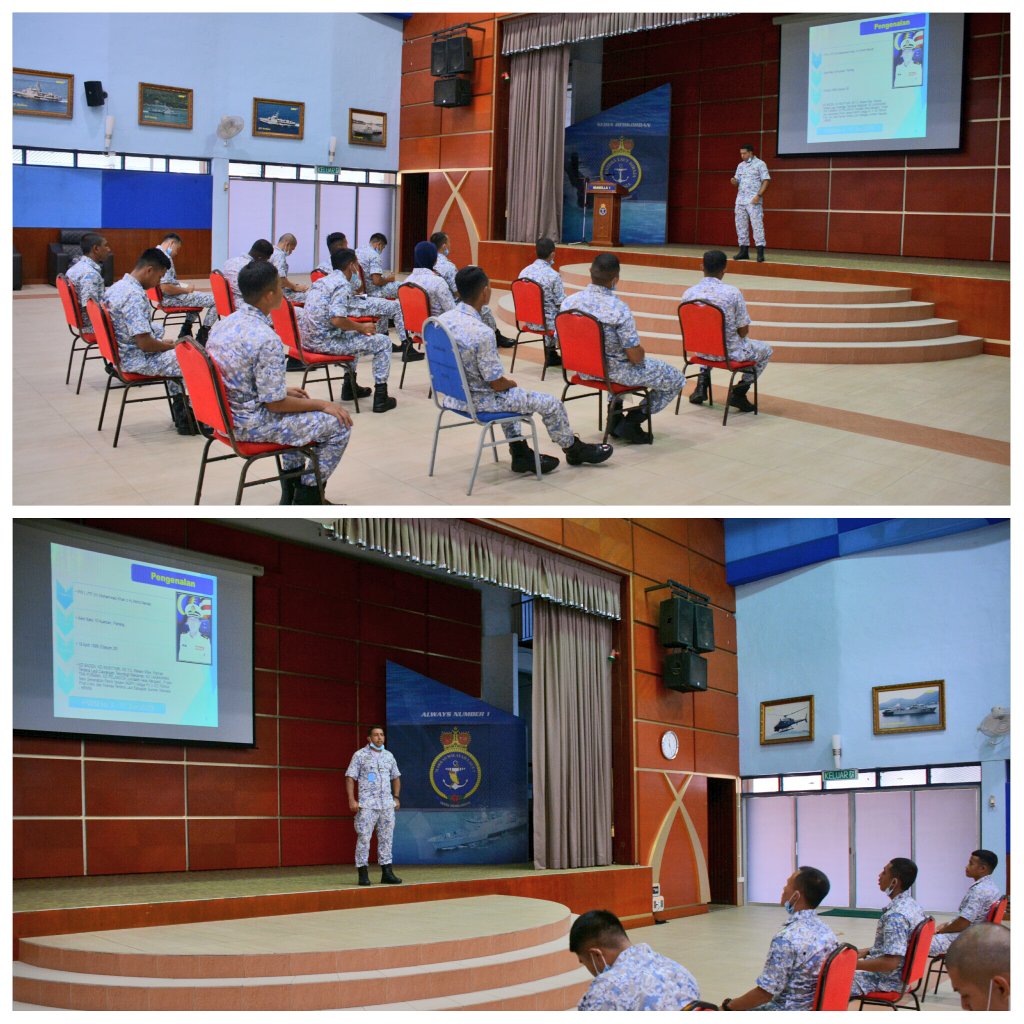 Mawilla_1's tweet photo. Ahoy - Selamat datang Laskar Dalam Latihan (LDL) Intake 219 ke @Mawilla_1. PWM @m_khan1897 menekankan isu² disiplin, kompentasi, pengenalan organisasi serta motivasi.
#NavyPeople
@tldm_rasmi
@kdptldm @mahadzir9870 https://t.co/U5oqdjncnz