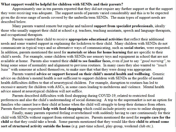 CIE0089 -  @UToseeb &  @KathrynAsbury1 from the University of York, whose team have been assessing the impact of COVID-19 & lockdown on the mental health of children with SEND & their families -  https://committees.parliament.uk/writtenevidence/5620/html/