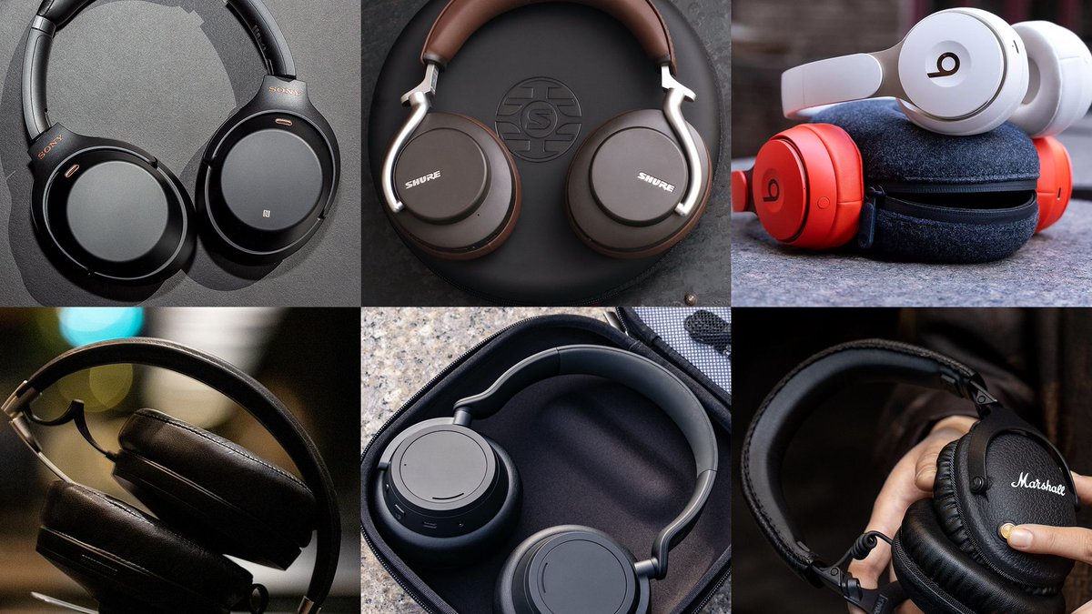 verge's tweet image. The best noise-canceling headphones to buy right now theverge.com/21345733/best-…