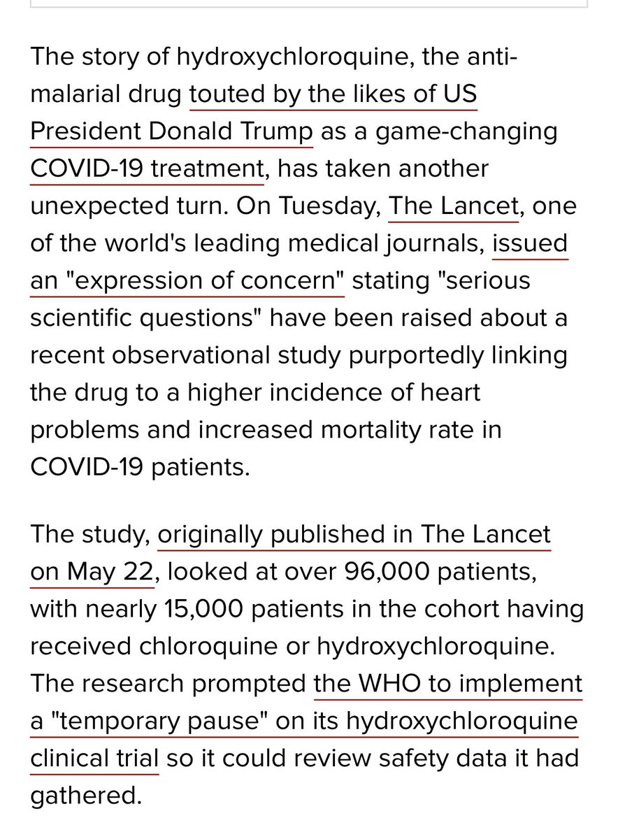 The last two links are articles - BUT if you open the article every red line has a hyperlink to the source.Their citations are legit.