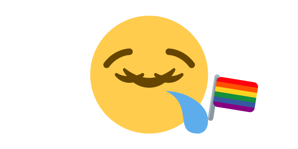 Emoji Mashup Bot 🫡 on X: 😗 kissing + 🤥 lying =