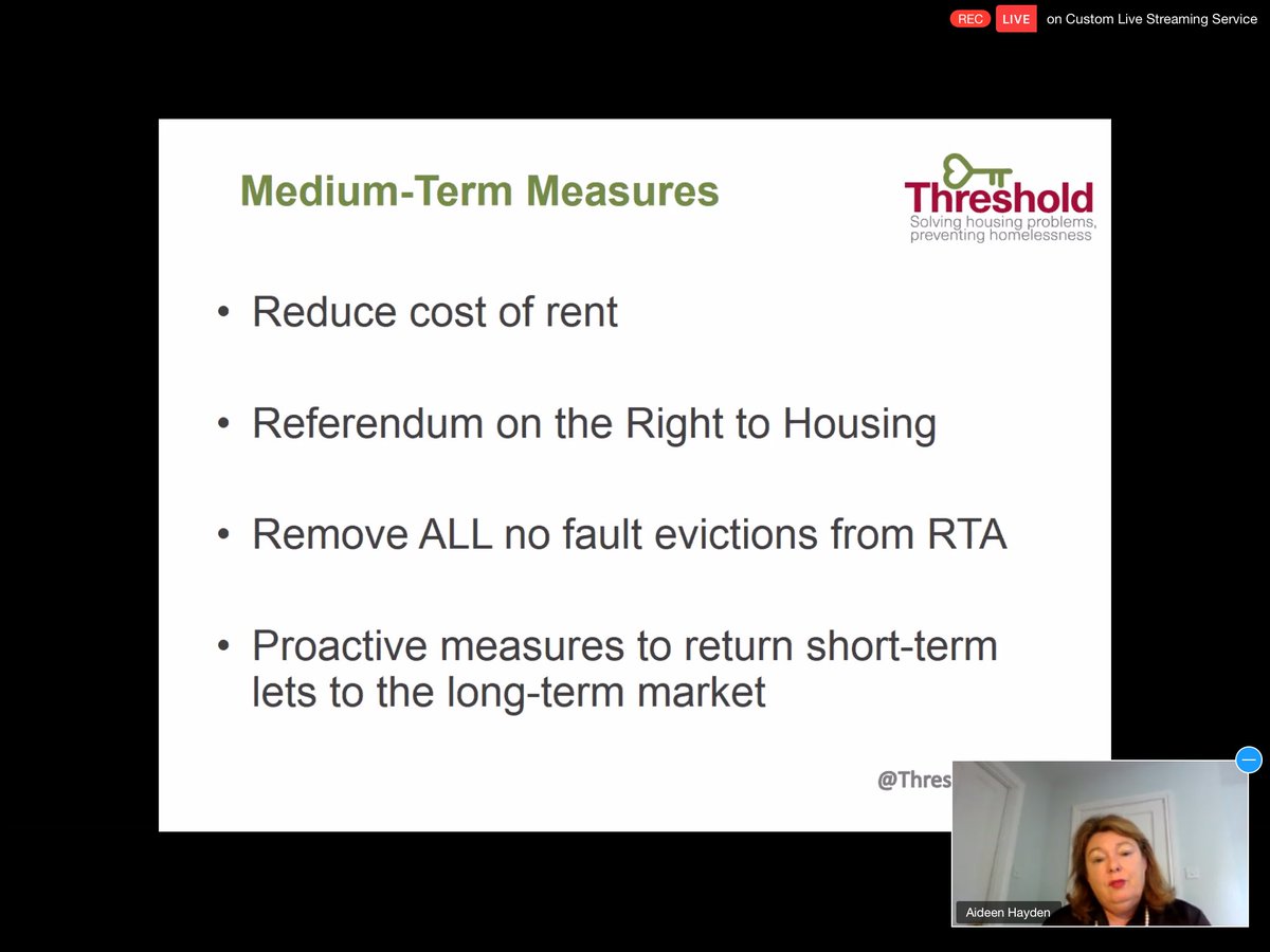 EOBroin's tweet photo. Really good webinar from @ThresholdIRE on #RentersBill & measures needed to protect tenancies during Covid19. Good work from @Aideen_Hayden @sgelliott & @AnnMarieOReil10
If you are a tenant in need advice or help ring Threshold on 1800454454 #SavingHomes https://t.co/A7K83MZKVF