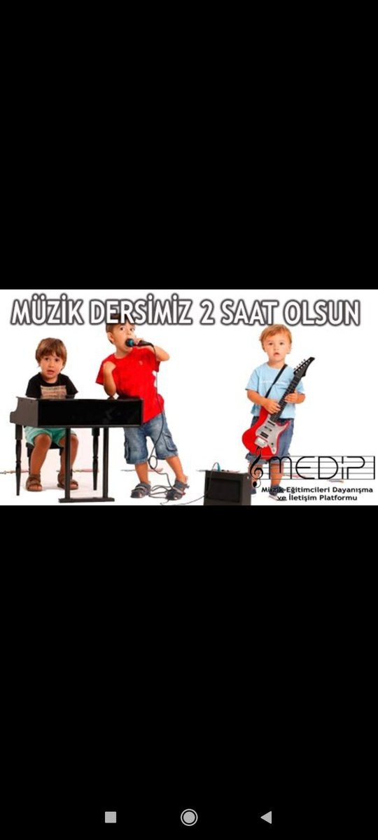 SevilGltkn's tweet photo. ResimVe MüzikDersi alanında uzman öğretmenler tarafından verilmelidir. Bu sebeple diyoruz ki; İlkokullarda ResimVe MüzikDersi ne bu alanın öğretmenleri girmelidir. https://t.co/kTuKgWQ3L5 https://t.co/xtQd3sfW2j