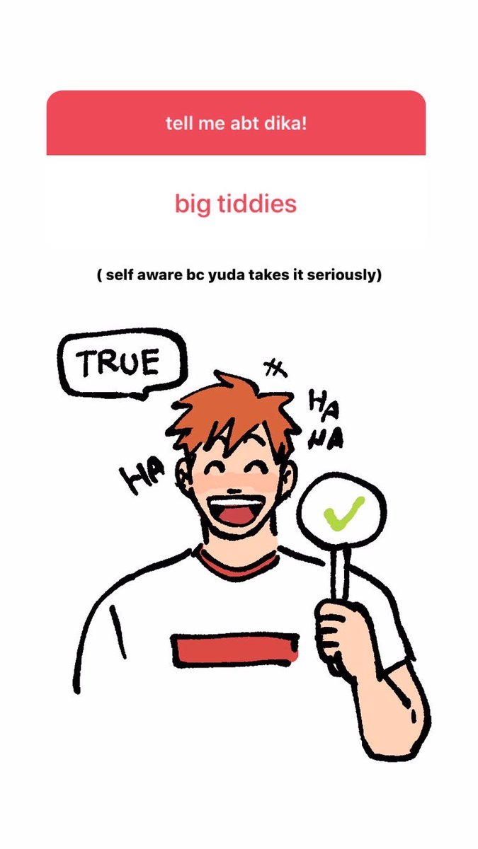 i did #oc assumption meme with dika on IG and it was hilar. also made me think of some fun headcanons 