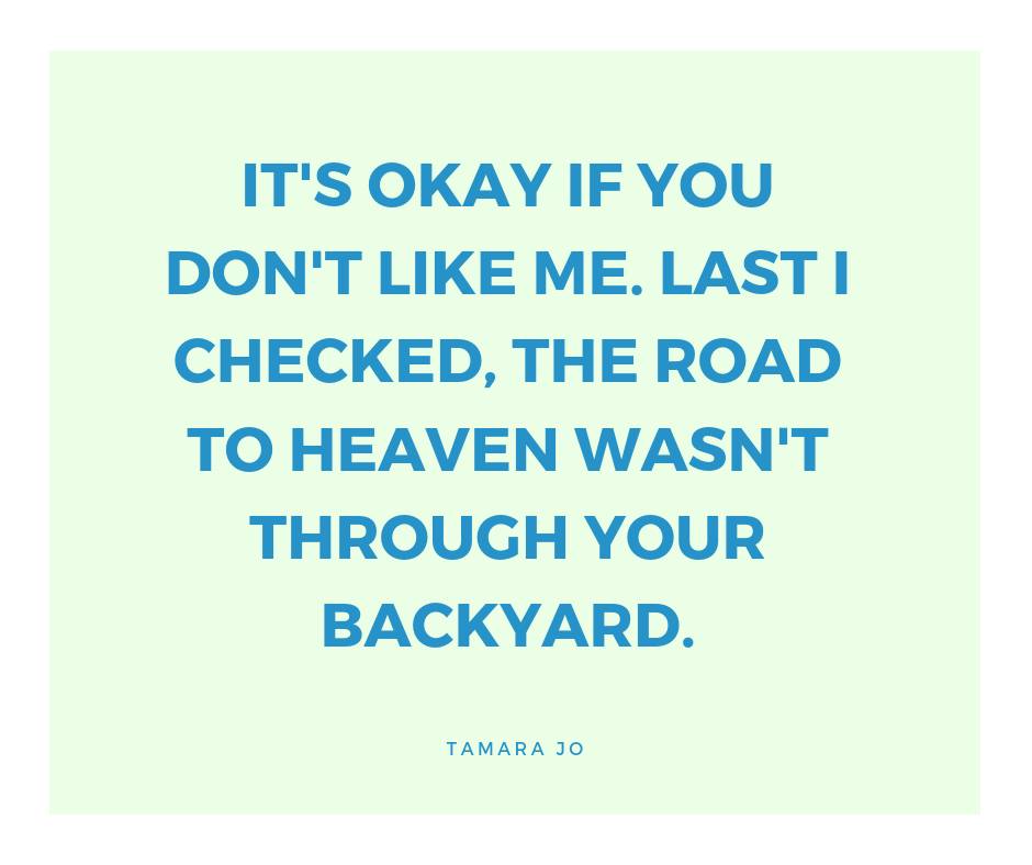 Heard this the other day and it made me laugh, but it's also very true!